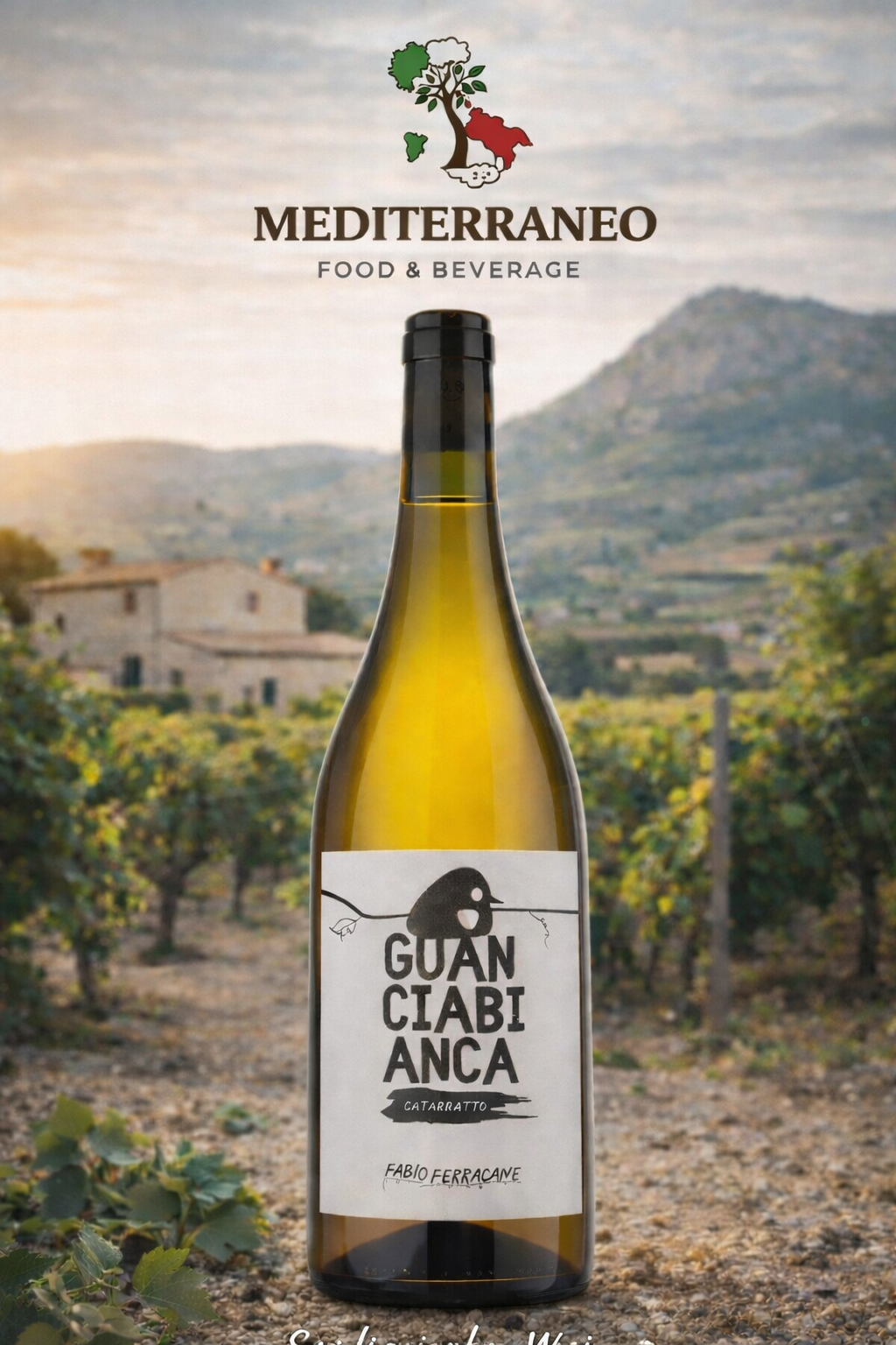 Catarratto Weißwein aus Sizilien 0.75 L