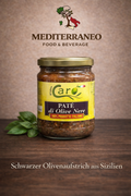 Schwarze Olivenaufstrich (Paté di Olive Nere)