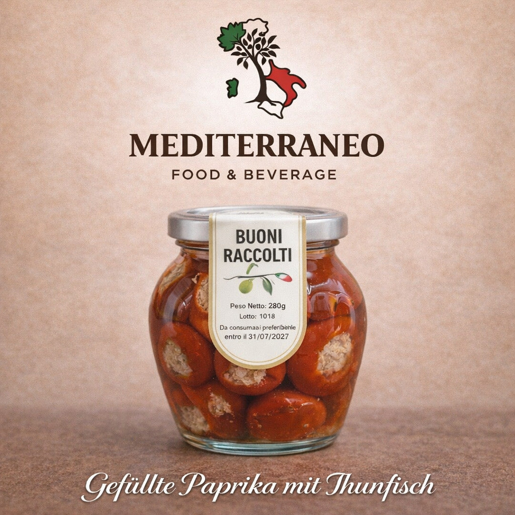 Gefüllte Paprika mit Thunfisch 280g