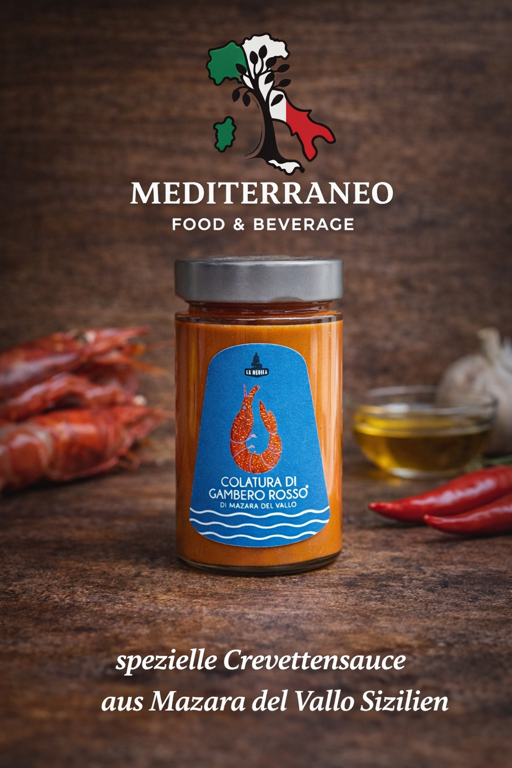 Colatura di Gambero Rosso – Sizilianische Gourmet-Essenz 100 Bio