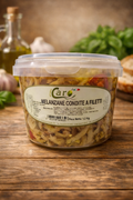Sizilianische Auberginenstreifen in Öl – Melanzane a Filetti – Antipasti – 1,2 kg